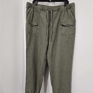 Aerie XL Army Green Joggers